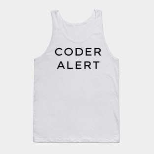 Coder Alert Tank Top